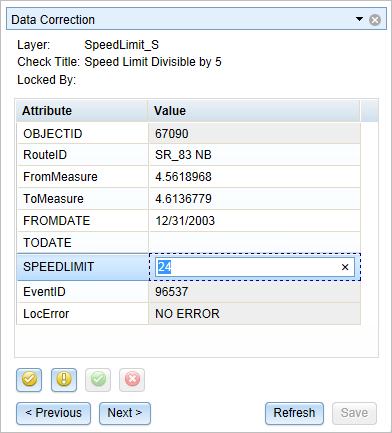 Data Correction Data Correction